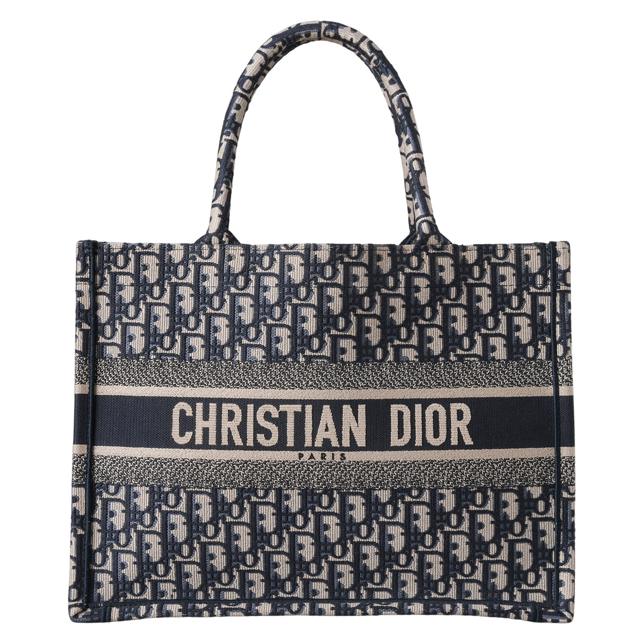 CHRISTIAN DIOR(USED)디올 오블리크 북토트 36 & 트윌리